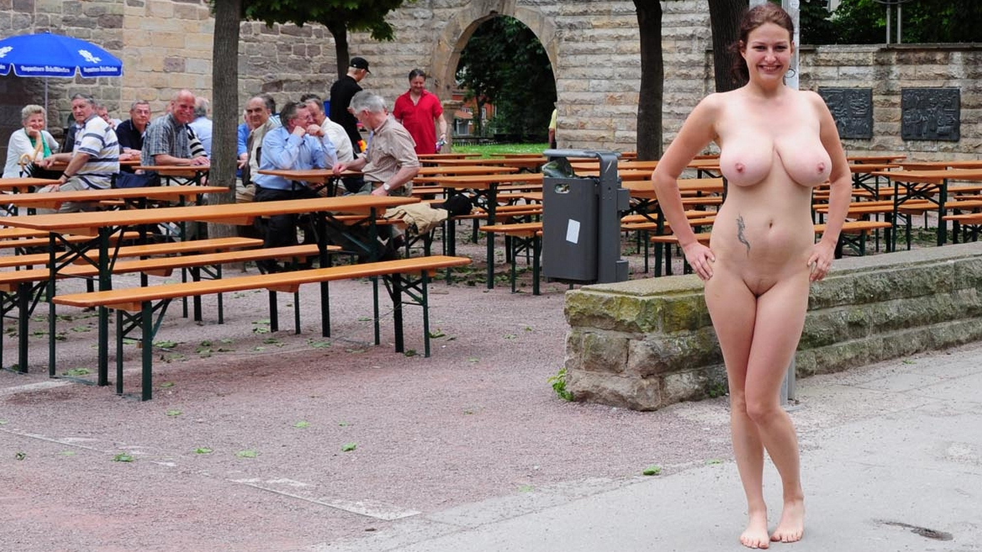 Fully Nude In Public — 32
