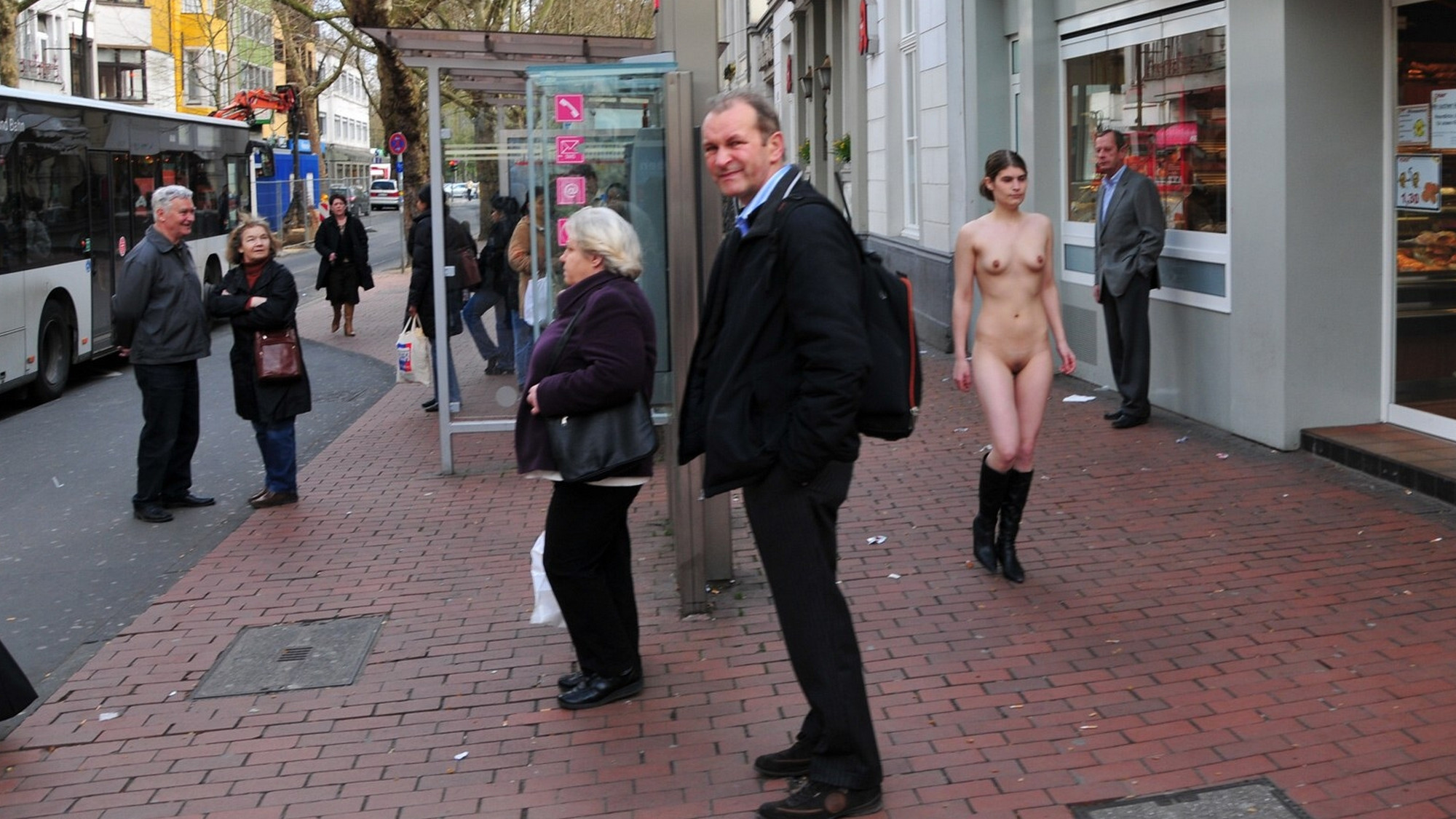 Fully Nude In Public — 28