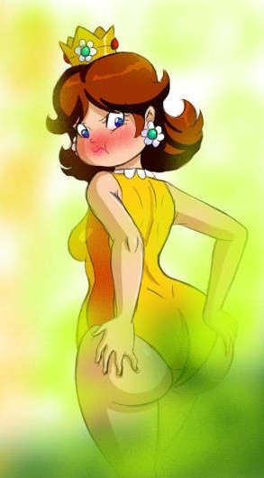 Princess Daisy Farting and Pooping — 28