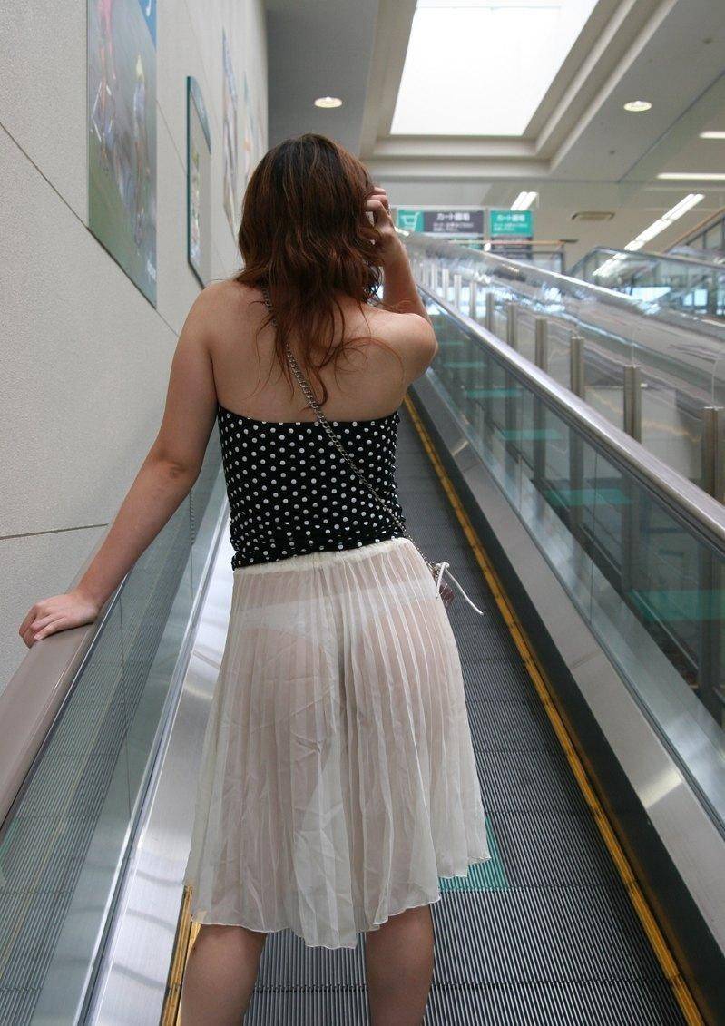see thru in public — 9