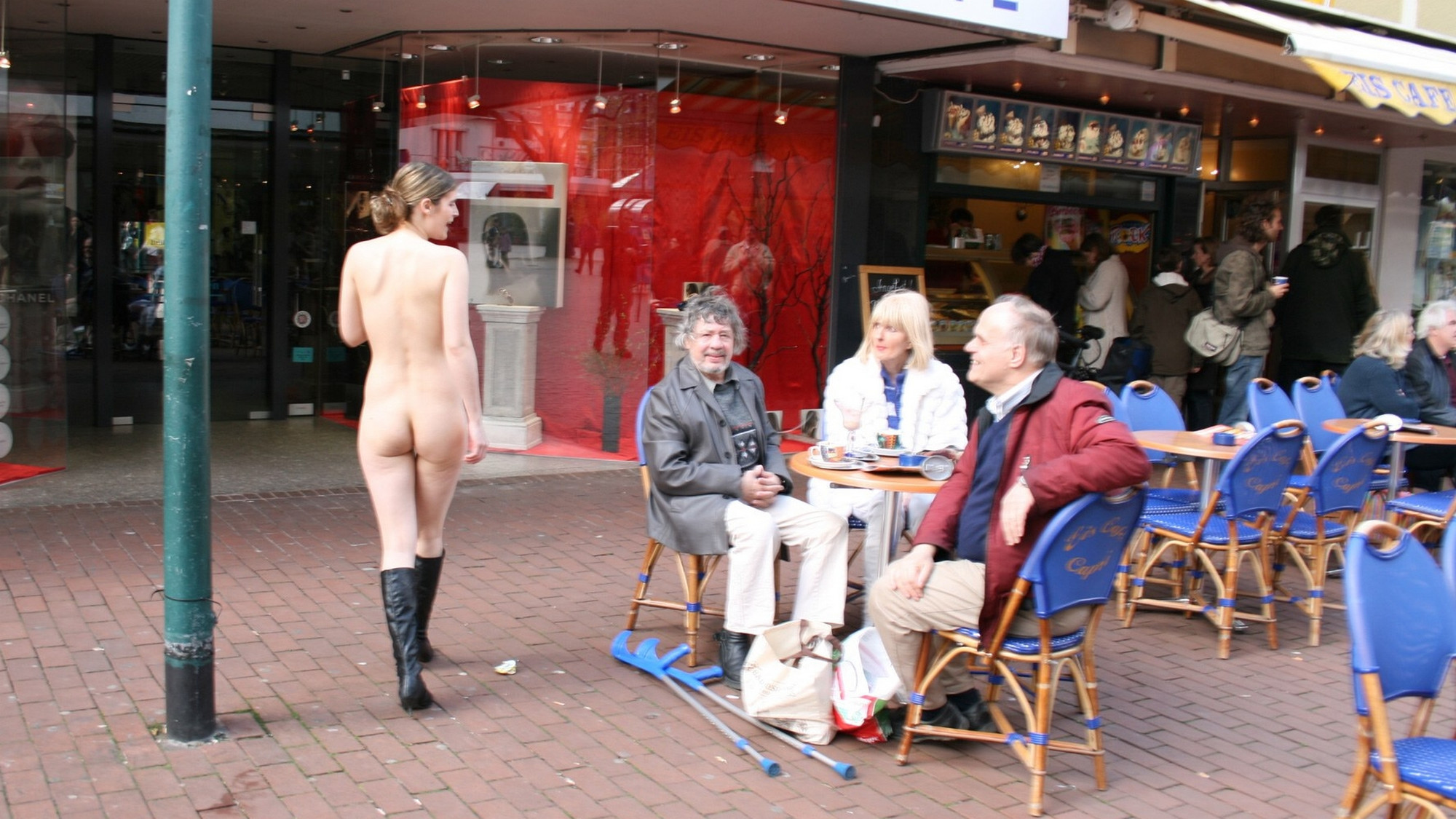 Fully Nude In Public — 44