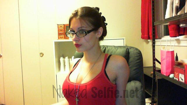 Hairy brunette teen - teen tight body selfies — 34