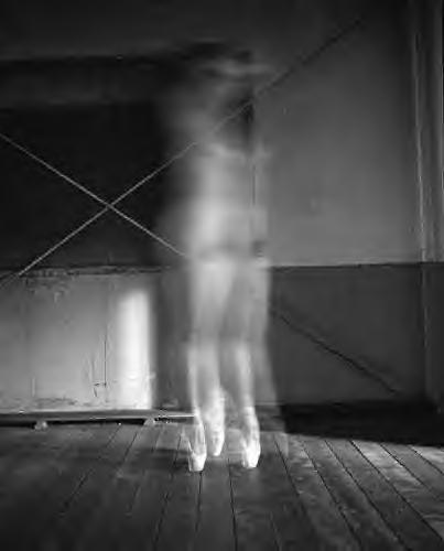 Nude Japanese Female Wearing Pointe Shoes Only — 8