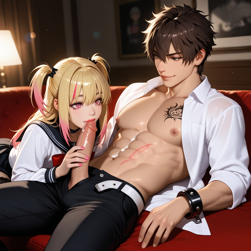 Teen couple blowjob — 7