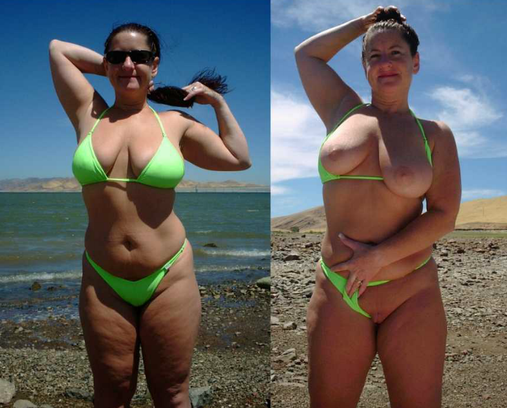 Hot Big Tit Milf, outdoors — 5
