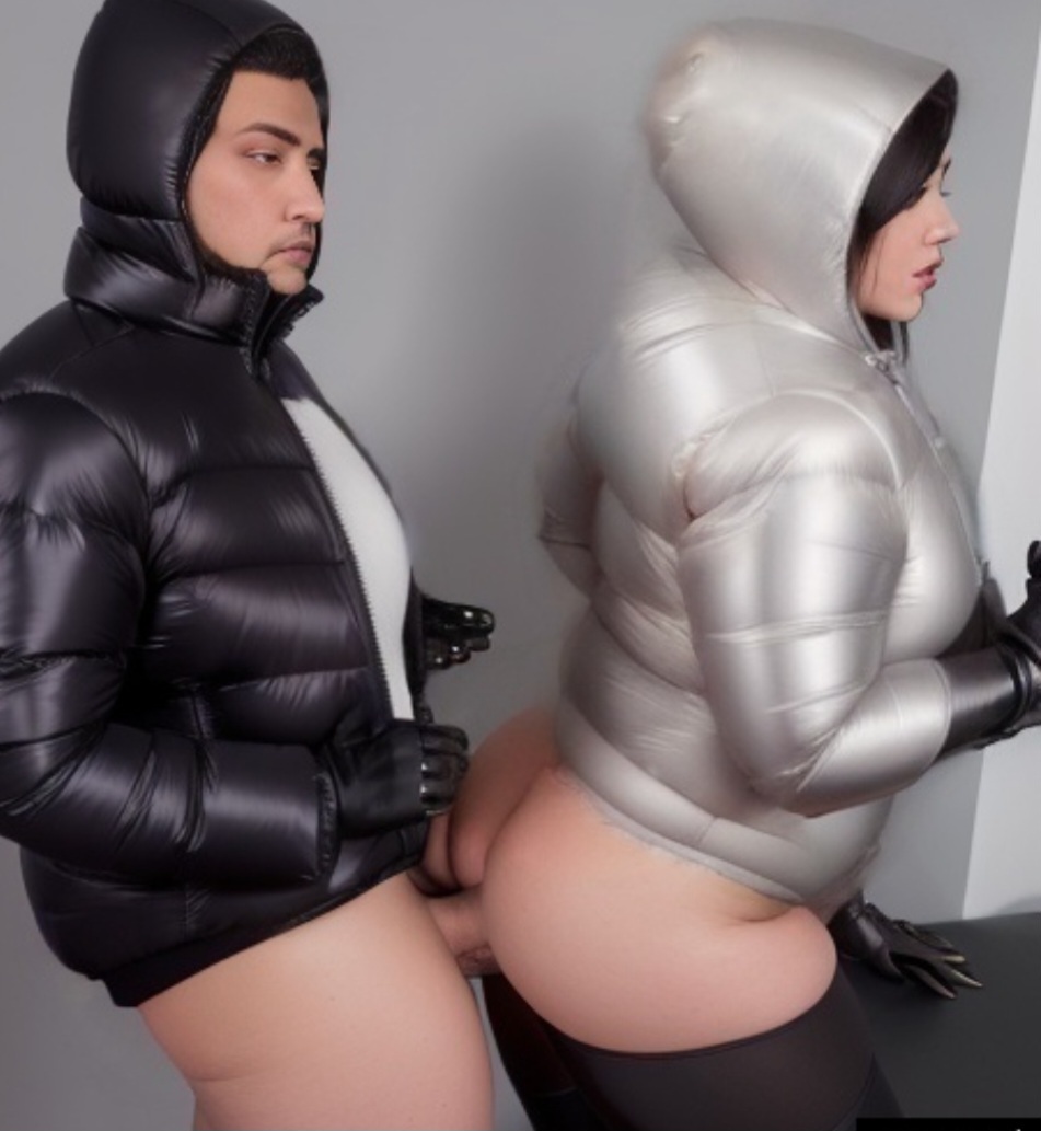 neiroporn down jacket parka fetish — 10