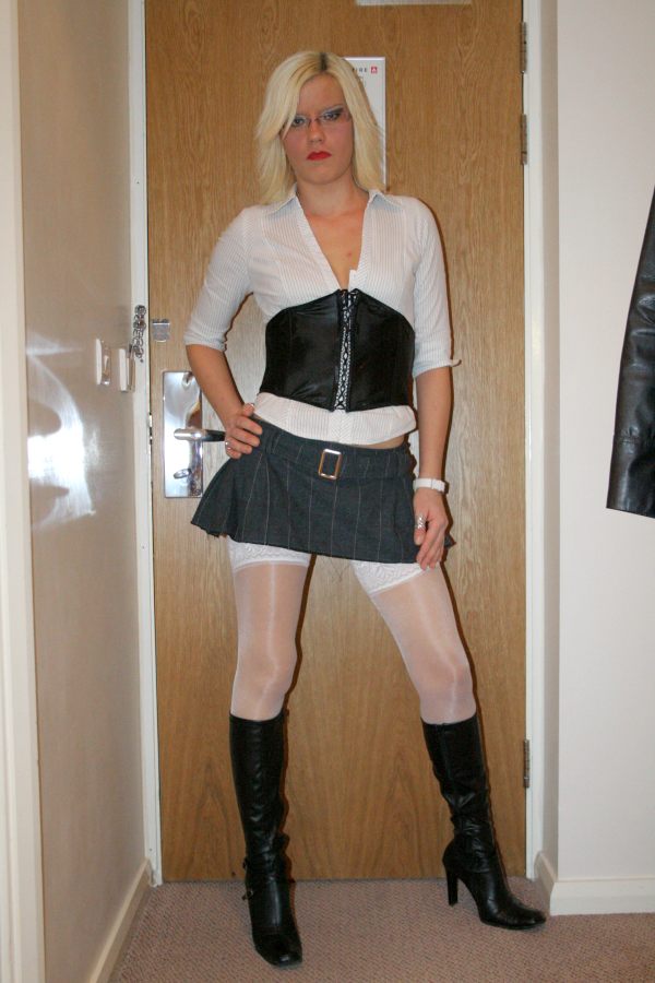 British Slags in White Stockings — 30