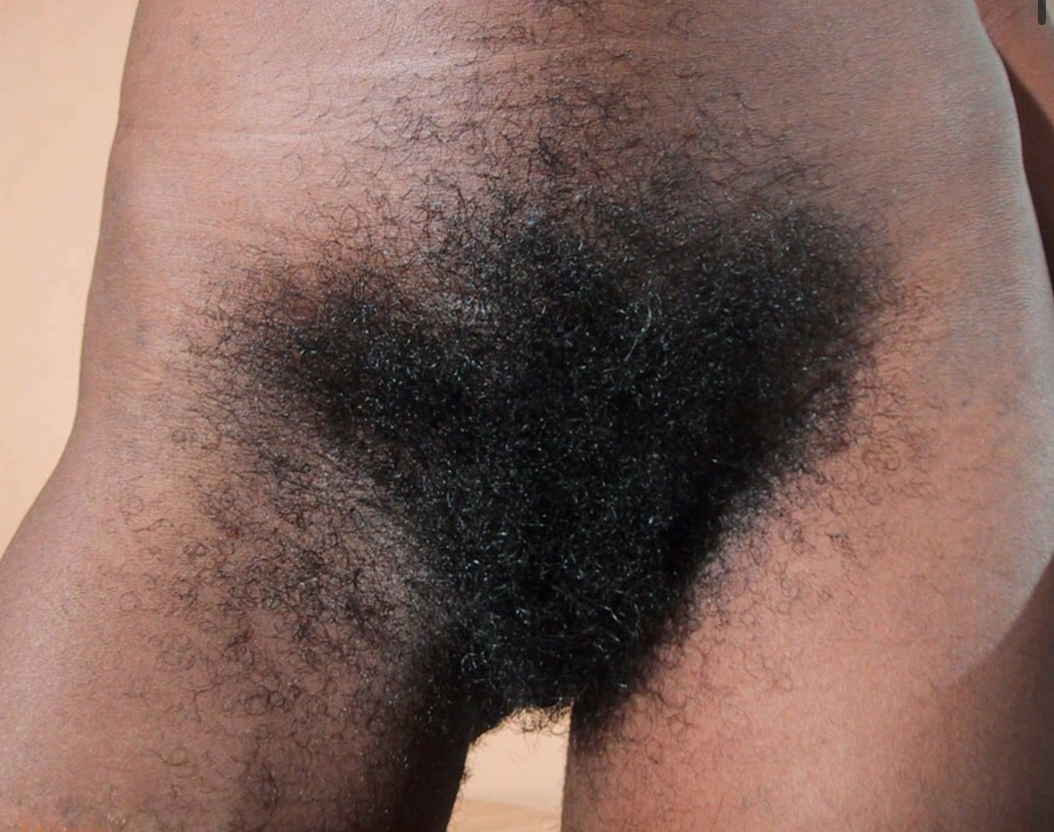 EBONY. - beautiful and naturally hairy pussies — 49